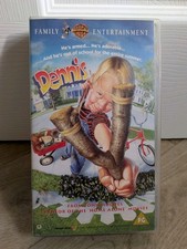 Dennis the Menace Vintage VHS Tape UK PAL classic family movie *Tested & work