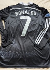 Christiano Ronaldo Signed Real Madrid Shirt Coa