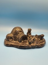 Vintage Inuit Igloo Sculpture