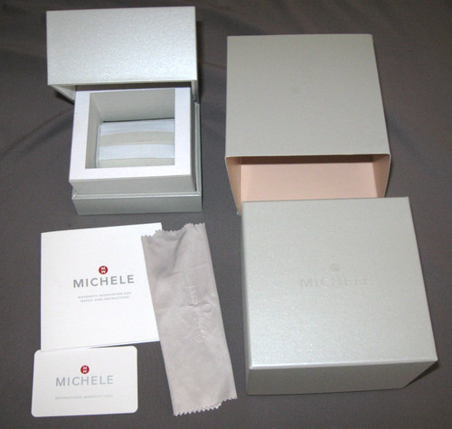 Michele gray watch empty - gray,