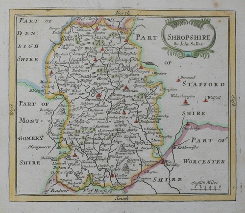Shropshire original antique - shropshire,