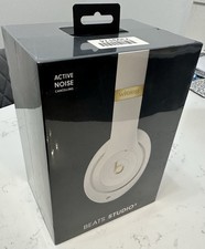 Genuine Apple Beats Studio3 Wireless Over-Ear Headphones White (New)
