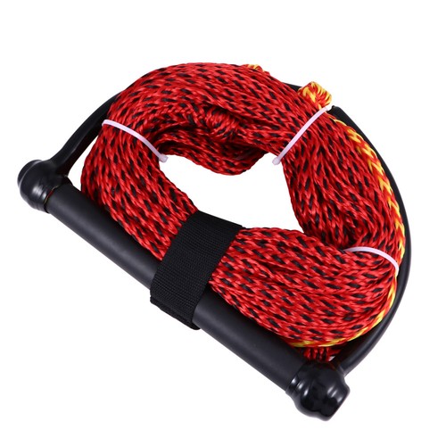 Black handle water ski rope - handle,