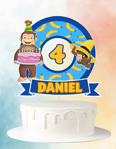 Personalised curious george - personalised,