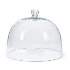 Hammered Glass Cake Dome Cover