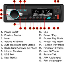 Car Stereo Bluetooth