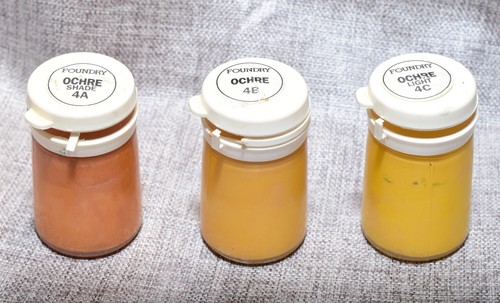 Wargames foundry paint - foundry, ochre