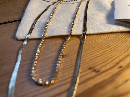 Fossil gold toned - fossil, gold-toned