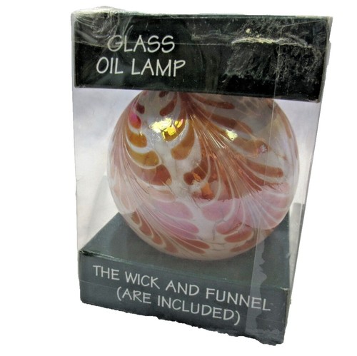 Nib art glass oil - nib, amber
