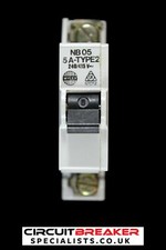 WYLEX 5 AMP TYPE 2 M6 MCB CIRCUIT BREAKER NB05 NB 05 STOTZ