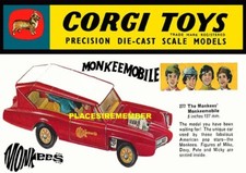 CORGI TOYS MONKEEMOBILE "NEW"