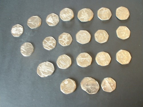 Olympic 50p sailing hockey - sailing,