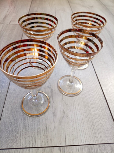 1950s vintageset clear - of, 4