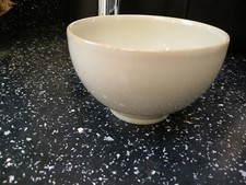 DENBY LINEN CREAM SMALL BOWL / OPEN SUGAR X 2