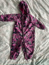 Racoon Girls Winter Leopard Print Coat 24 Months