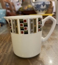 Vintage Alfred Meakin Random Design Ironstone  Milk Jug 