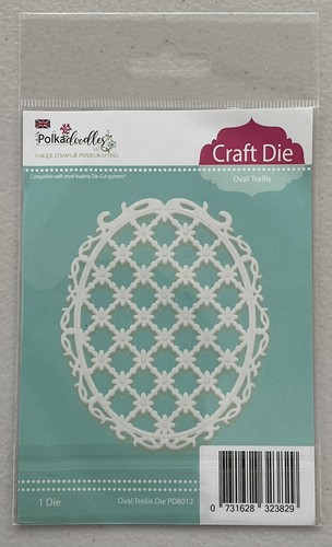 Polkadoodles oval trellis - trellis,