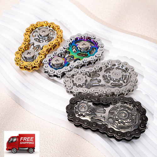 Metal bike chain - metal,