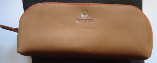 Leather pencil case - leather,