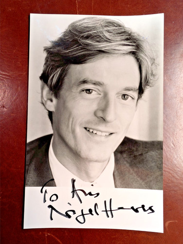 Vintage signed 5x3 photo - vintage,