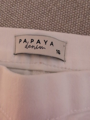 Ladies white denim 4 - ladies,