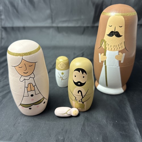 Nativity themed matryosha - nativity,