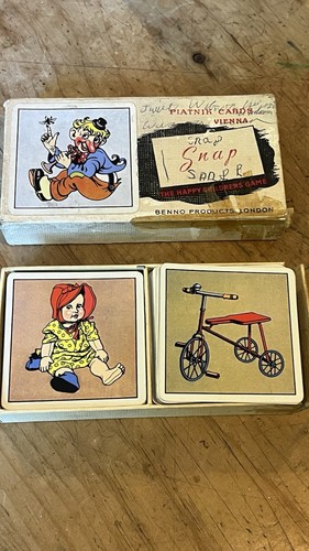 Piatnik vintage snap cards - piatnik,