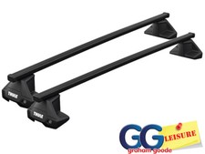 Thule Evo Square Roof Rack Bars | VW Golf mk8 5dr 2020- onwards