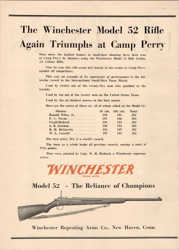 1923 print winchester - 1923, ad