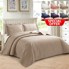 Piece embossed bedspread - 3,
