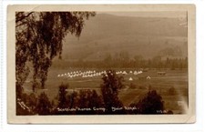 SCOTTISH HORSE CAMP, BLAIR ATHOLL: Perthshire postcard (C87338)