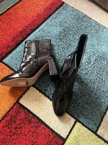 Faith black boot size 41 - 8, eu