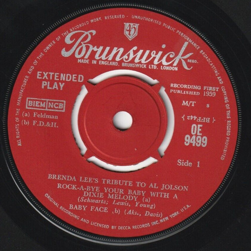 Brenda lee - lee,
