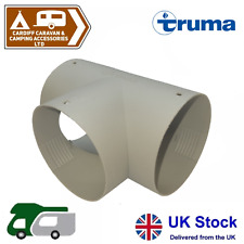 Truma Equal Tee  Connector for 65mm Blown Air Heater Pipe Caravan Camper