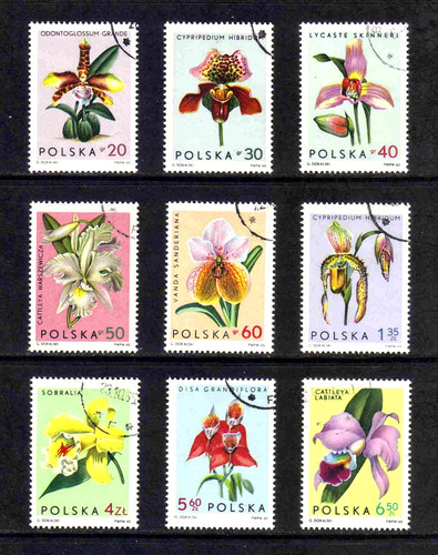 Poland 1965 orchids - 1965,