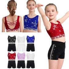 UK Girls Glittery Rhinestones