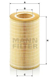 Air filter fits saab - fits:,