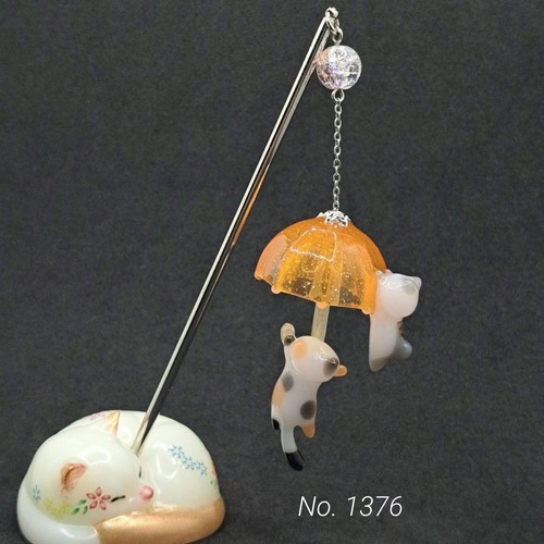 Kanzashi hairpin umbrella - kanzashi,
