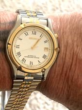 seiko kinetic automatic generation system mens watch (new capacitor fitted)
