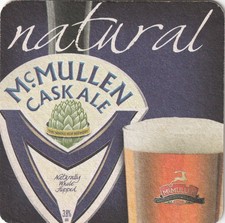 Beer mat mcmullen brewery - mat,