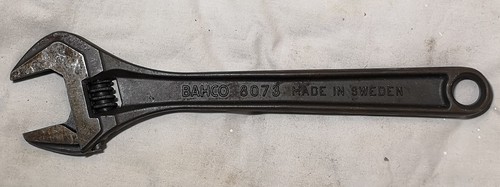 Adjustable spanner bahco no - spanner,,
