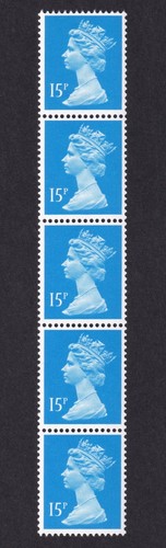 Qeii x905 15p blue - qeii,