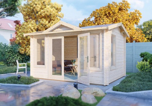 Clockhouse log cabin - 12,