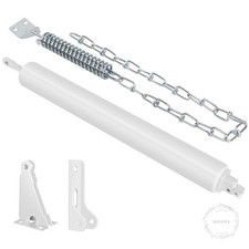 Storm Door Closer, White Heavy