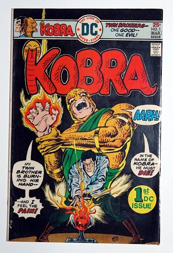 Kobra comics 1976 - dc,