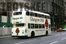 35mm Slide Glasgow Leyland Atlantean Alexander LA432 PYS960G 1975 Original