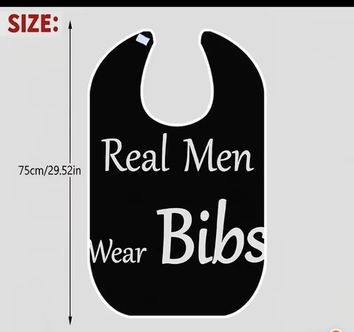 Funny adult bibs - ,