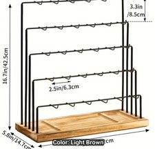 5 tier jewellery display stand