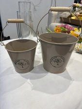 decorative garden  Buckets