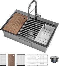 Large Deep Single Bowl Sink